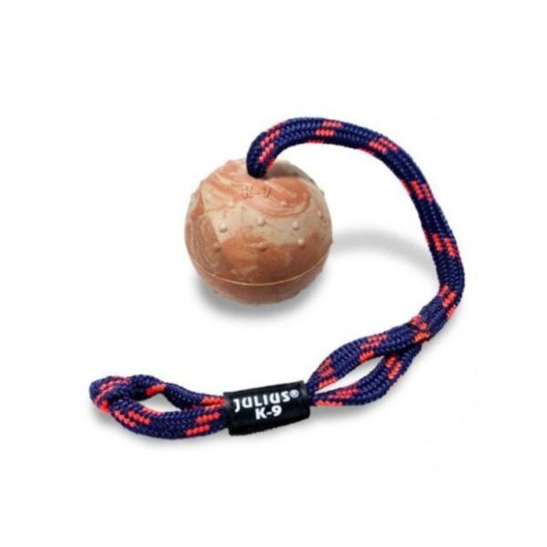 Pelota Julius K-9 con asa variable 50mm para perro - juguete, resistente, entrenamiento