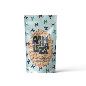 Snack dental de salmón para perros - 100% natural, aliento fresco, sin cereales
