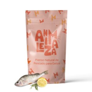 Pienso natural de pescado para gatos - sin cereales, rico en omega 3