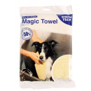 Toalla Mágica ShowTech – secado ultra rápido para mascotas
