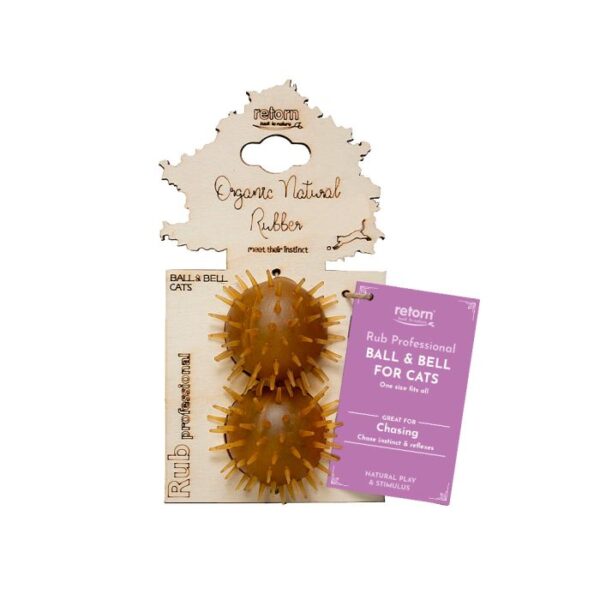 Juguete para gatos Retorn Rub Ball & Bell Cats