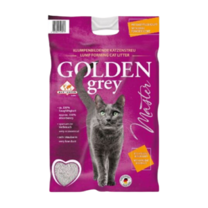 Arena aglomerante Golden Grey Master olor a talco