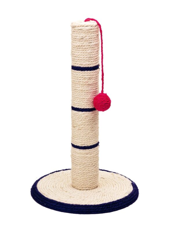 Rascador Poste de Sisal con Pelota para Gatos - 45 cm